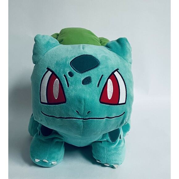 Rare Build A Bear Official Pokémon Bulbasaur No Sound Plush Pokemon BAB *4* - Picture 1 of 7